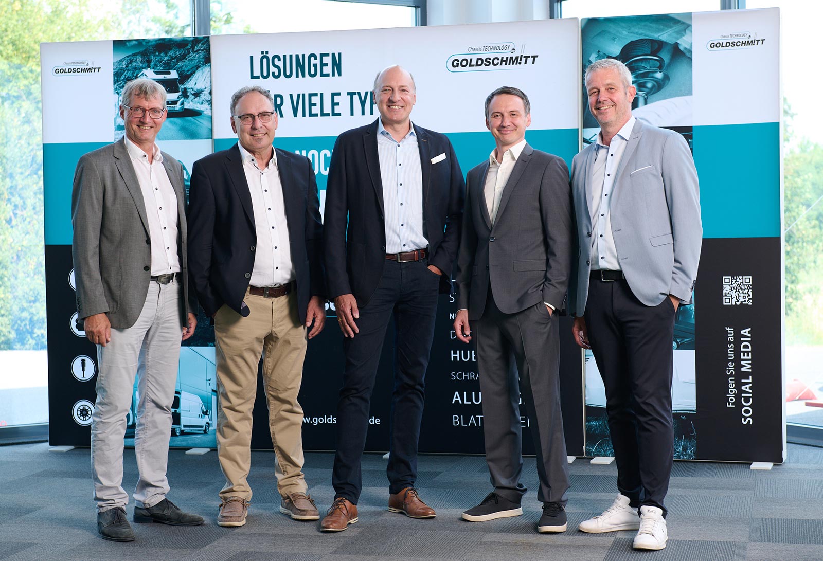 Neue Geschäftsführung bei Goldschmitt.